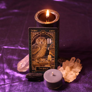 XV. The Devil: Capricorn Tea Light Candles (Set of 5)