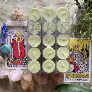 hierophant tea light candle