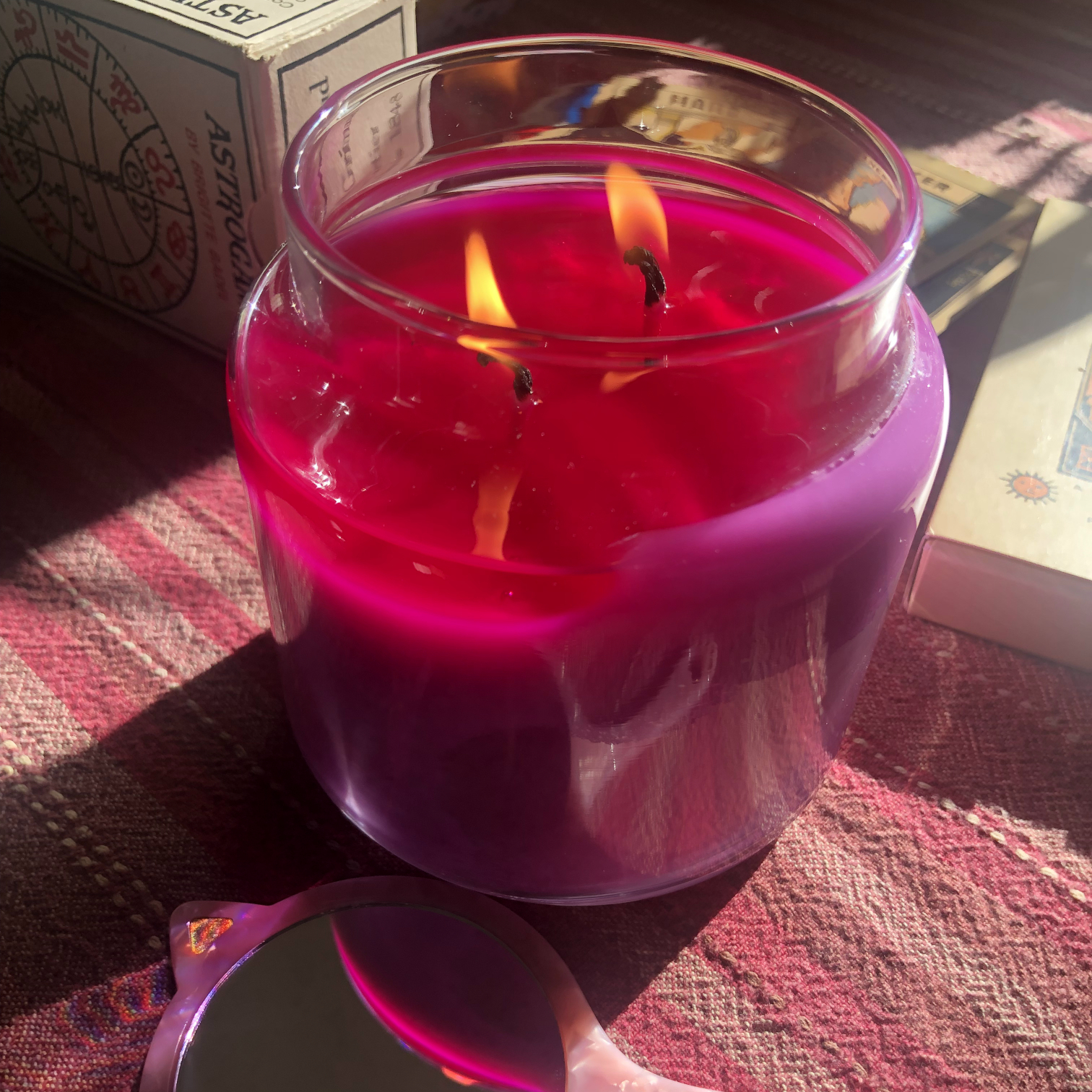 Taurus candle